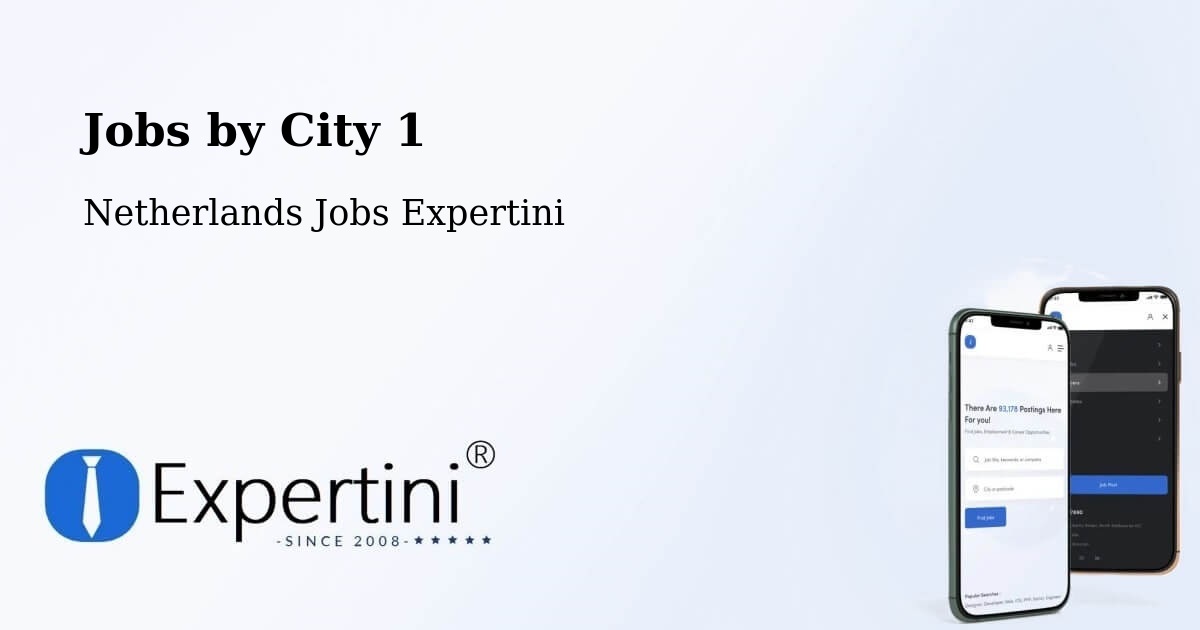 City Jobs in Netherlands - Expertini